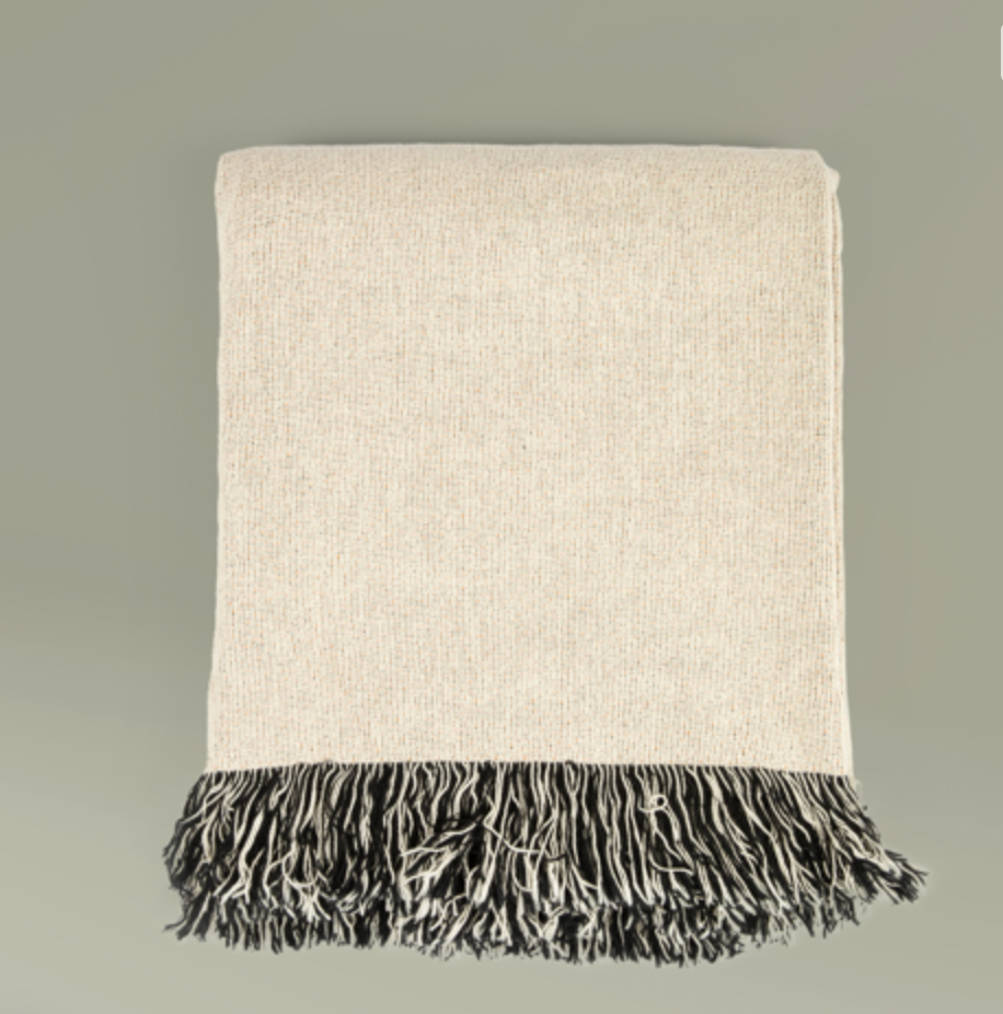 Africa Fingerprint Cozy Woven Blanket