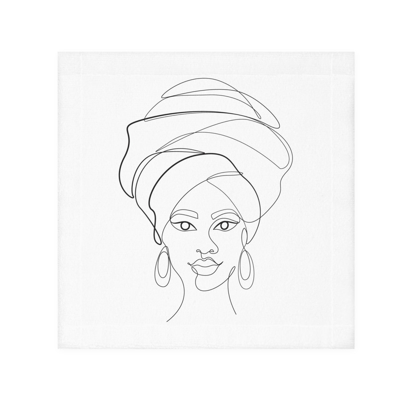 Headwrap Queen Face Towel
