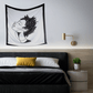 Afro Head Satin Tapestry